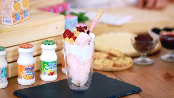 นมเปรี้ยวบิงซู อีกหนึ่งเมนูคลายร้อนช่วงซัมเมอร์ ทำเองก็ได้ ง่ายจัง