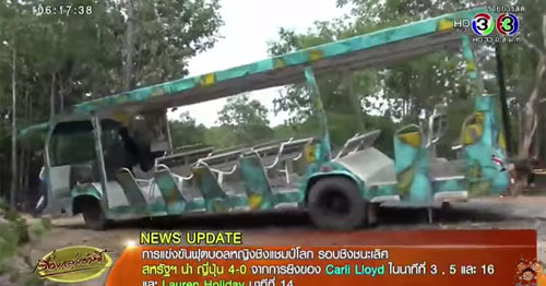 รถรางสวนสัตว์เขาสวนกวาง ขอนแก่น ชนกันสนั่น ตาย 5 เจ็บอื้อกว่า 50