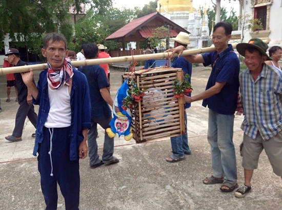 แห่โดราเอมอนขอฝน