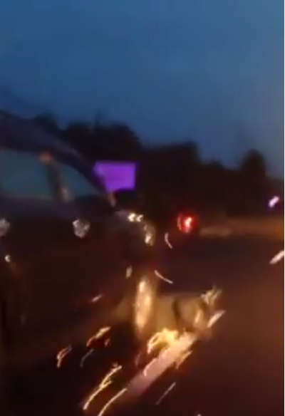 กู้ภัยขับรถไล่จับรถยนต์ ก่อเหตุชนแล้วหนี-มีคนบาดเจ็บ