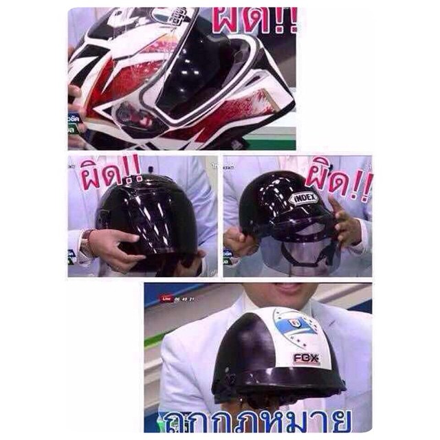 ตำรวจขอเคลียร์ ! ปมหมวกกันน็อกเต็มใบผิดกฎหมาย ชี้เข้าใจกันผิด ๆ