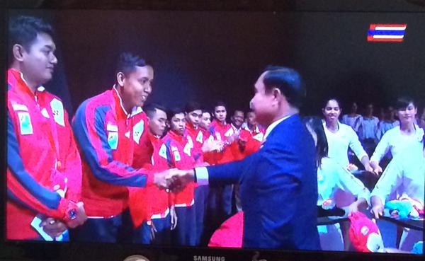 ตะกร้อซีเกมส์ 2015 ทีมชายไทย ชนะเมียนมา คว้าเหรียญทอง