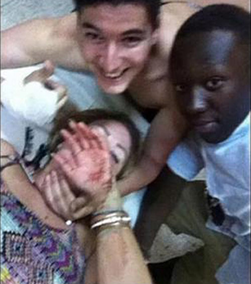 ยังมีอารมณ์ สาวอังกฤษถ่ายเซลฟี่ หลังถูกจี้-แทงที่โมร็อกโก