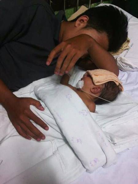 หัวอกคนเป็นพ่อ เมื่อชีวิตจะถึงทางตัน แต่ยังขอทำทุกอย่างเพื่อให้ลูกมีนมกิน