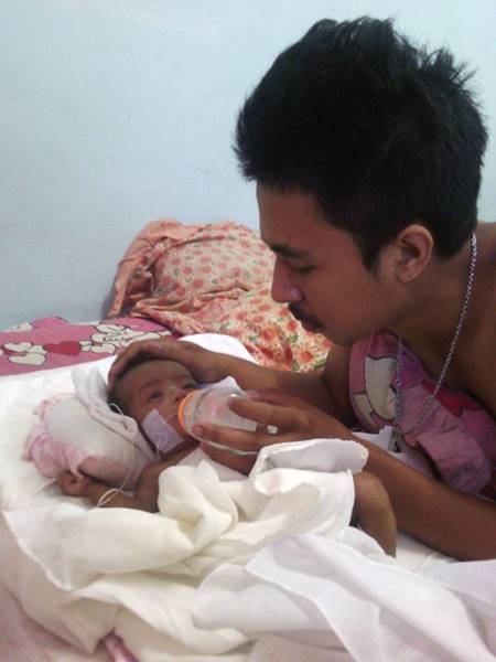 หัวอกคนเป็นพ่อ เมื่อชีวิตจะถึงทางตัน แต่ยังขอทำทุกอย่างเพื่อให้ลูกมีนมกิน