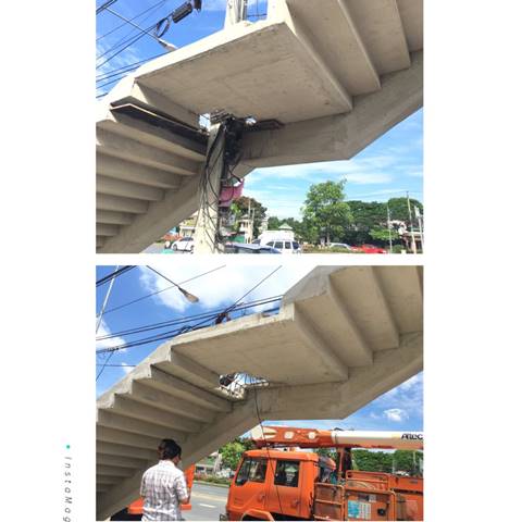 การไฟฟ้าฯ เขตบางใหญ่ รื้อถอนเสาไฟฟ้าแล้ว หลังวิจารณ์สนั่นโซเชียล