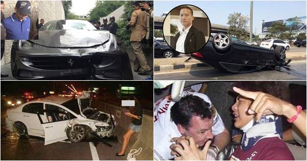 ย้อนรอย 5 คดีใหญ่ ไฮโซ-คนดัง ซิ่งชนสยอง