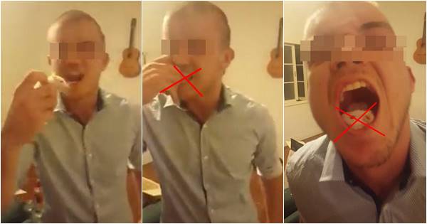 โดนเข้าให้ ! หนุ่มถูกจับดำเนินคดี หลังอัดคลิปโชว์เขมือบหนูทั้งเป็น