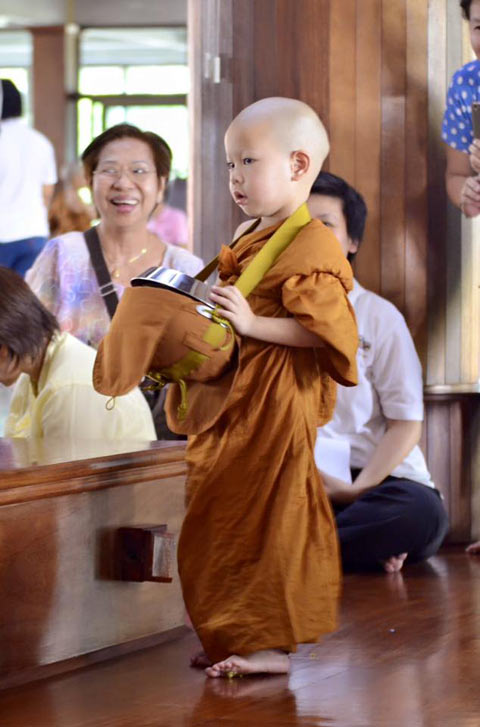 อัพเดทภาพ น้องกร วัดป่ามณีกาญจน์ หลังบวชเณร มุ่งมั่นเส้นทางธรรม