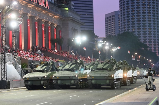 ประมวลภาพสิงคโปร์จัดงานยิ่งใหญ่ ฉลองวันชาติครบ 50 ปี