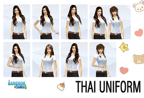 The Sims ไทยอย่างเนียน ลงรายละเอียดลึกมาก ชายสี่ก็มา ไก่ห้าดาวก็มี !!