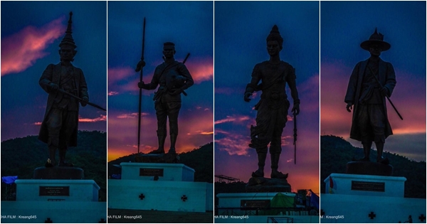 งดงาม ! 7 พระบรมราชานุสาวรีย์ฯ ยามอาทิตย์อัสดง ณ อุทยานราชภักดิ์