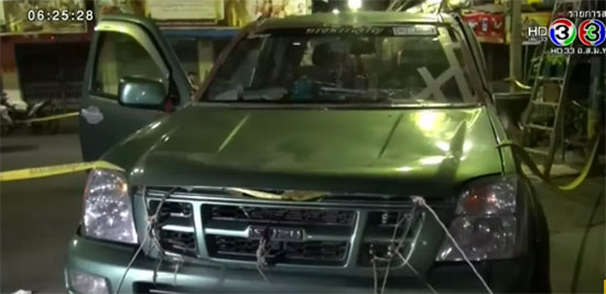 อดีตทหารเกษียณเมาเปิดเพลงดัง ถูกรัวยิง 7 นัด ดับกลางถนน