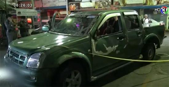 อดีตทหารเกษียณเมาเปิดเพลงดัง ถูกรัวยิง 7 นัด ดับกลางถนน