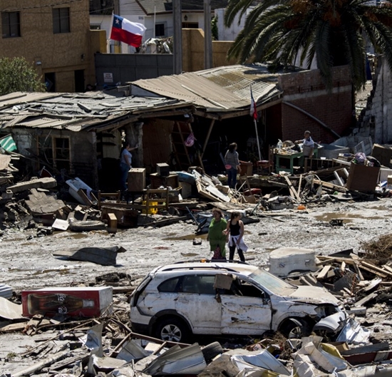 ภาพความหายนะ แผ่นดินไหวชิลี ชี้อาจรุนแรงที่สุดในโลกของปีนี้