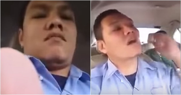 แท็กซี่อัดคลิปประจาน ผู้โดยสารกินขนมเลอะเทอะ แต่เจอชาวเน็ตสวนกลับ !