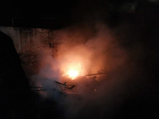 ไฟไหม้ฟาร์มจระเข้ สมุทรปราการ