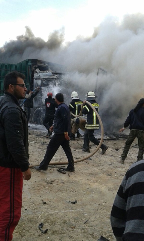 รถคอนวอยตุรกีโดนทิ้งบึ้ม