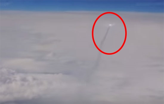 เผยคลิปวัตถุปริศนาบนท้องฟ้า ยูเอฟโอ หรือขีปนาวุธ ?