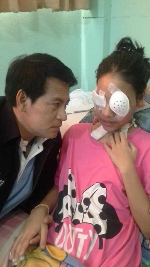 สาว ม.6 โดนยิงผิดตัว อนาคตดับวูบ ตาบอดสนิทสองข้าง