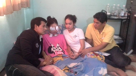 สาว ม.6 โดนยิงผิดตัว อนาคตดับวูบ ตาบอดสนิทสองข้าง