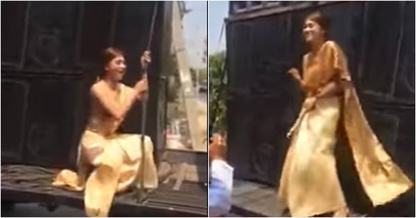 เจ้าสาวสายย่อ เด้งหน้าลำโพง เจอแบบนี้แม่ผัวกุมขมับเลย