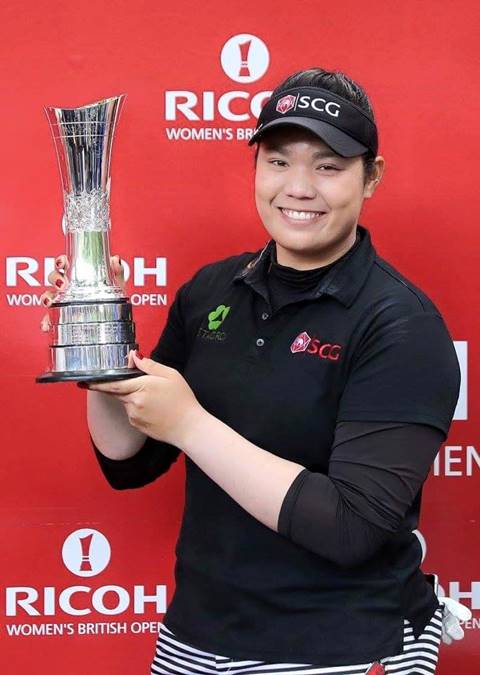 โปรเม เอรียา คว้าแชมป์บริติชโอเพ่น สร้างสถิติโปรไทยคนแรกคว้าแชมป์เมเจอร์