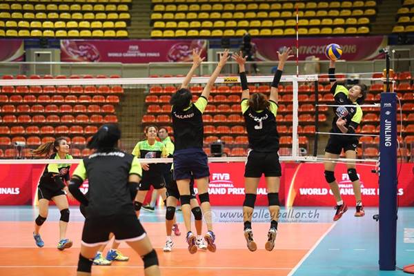 วอลเลย์บอลหญิง เวิลด์กรังด์ปรีซ์ 2016 ไทย พบ บราซิล เย็นนี้