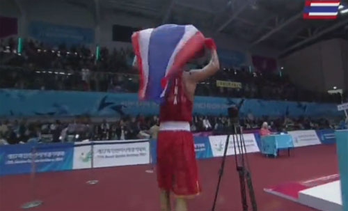 วุฒิชัย มาสุข ชกชนะเกาหลีใต้ คว้าเหรียญทอง มวยเอเชียนเกมส์ 2014