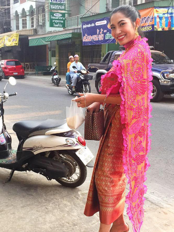 น้องเมส เน็ตไอดอลชุดไทย เตรียมประกวดมิสทิฟฟานี่ 2015