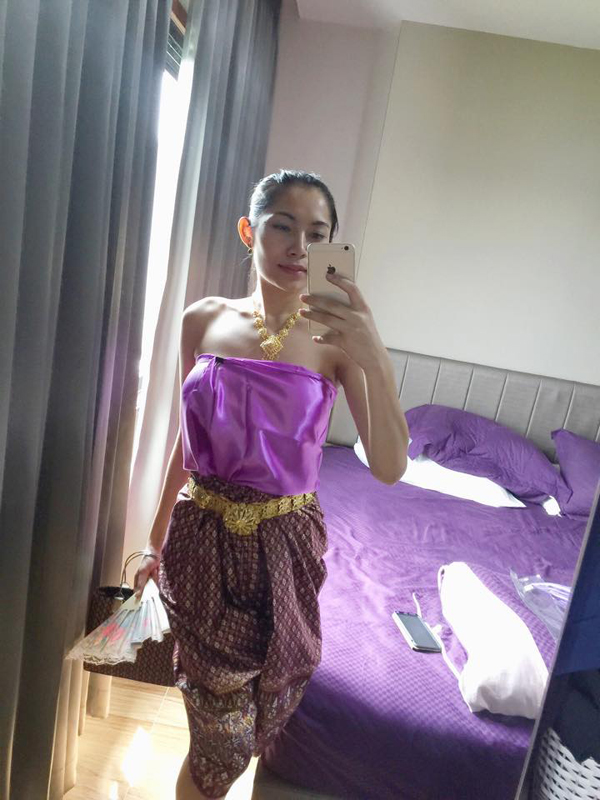 น้องเมส เน็ตไอดอลชุดไทย เตรียมประกวดมิสทิฟฟานี่ 2015