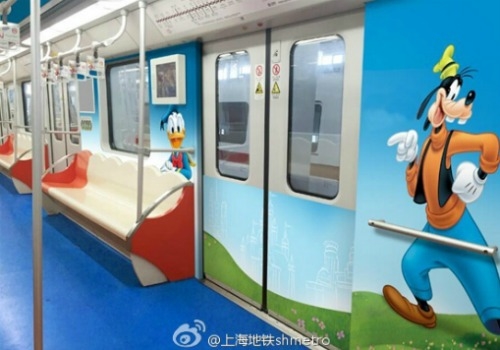 เซี่ยงไฮ้เปิดตัวรถไฟธีมดิสนีย์แลนด์
