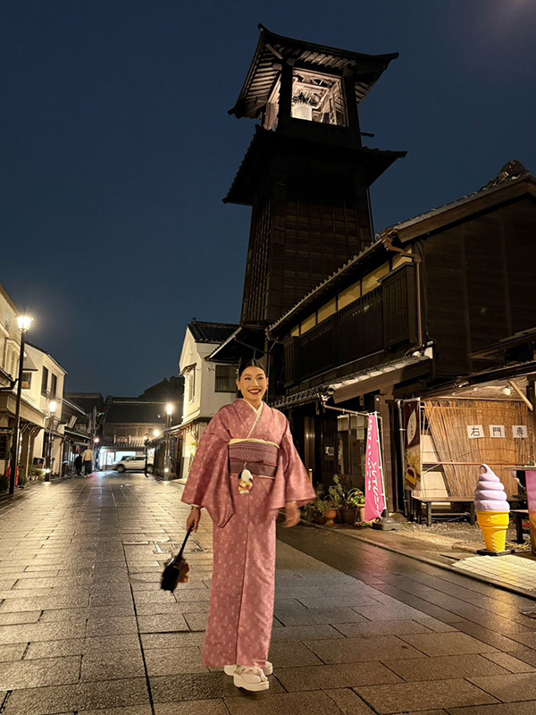 เจ้าฟ้าสิริวัณณวรี ฉลองพระองค์ชุดกิโมโน