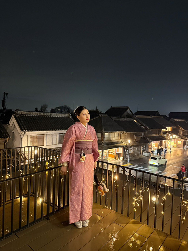 เจ้าฟ้าสิริวัณณวรี ฉลองพระองค์ชุดกิโมโน