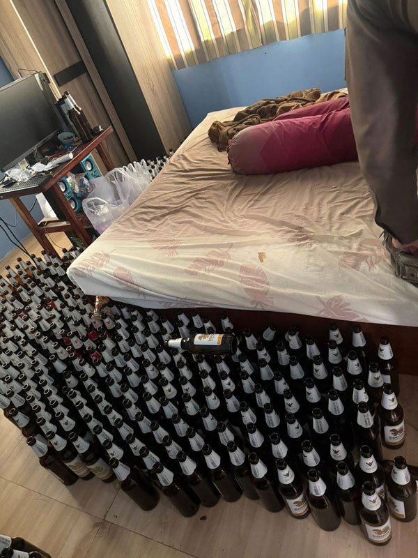 ดื่มเบียร์แทนข้าวดับ