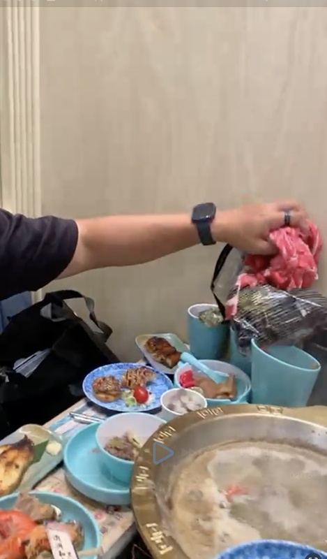 ร้านบุฟเฟต์จับได้ ลูกค้าขโมยอาหาร