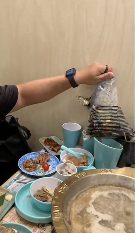 ร้านบุฟเฟต์จับได้ ลูกค้าขโมยอาหาร