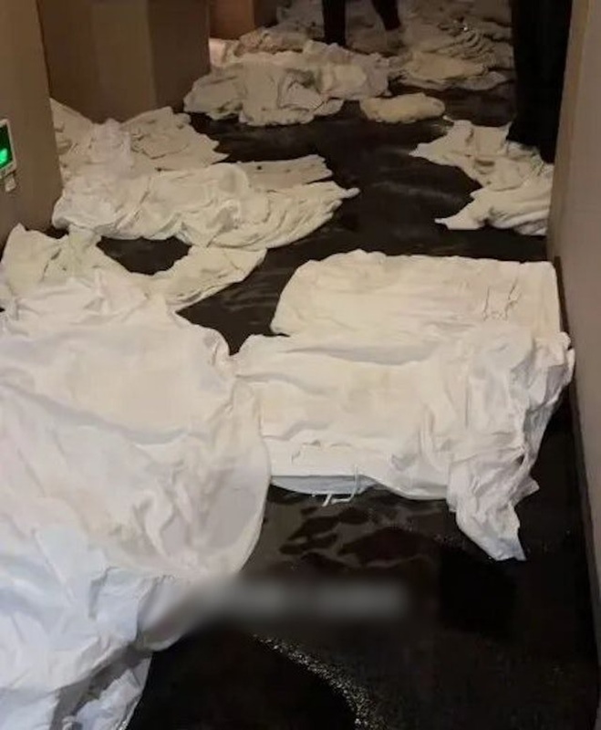 ทำน้ำท่วมโรงแรม เพราะแขวนเสื้อ