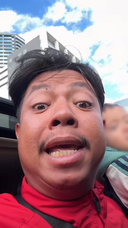 แจ็กแปปโฮ พาลูกยื่นหัวซันรูฟบนทางด่วนญี่ปุ่น