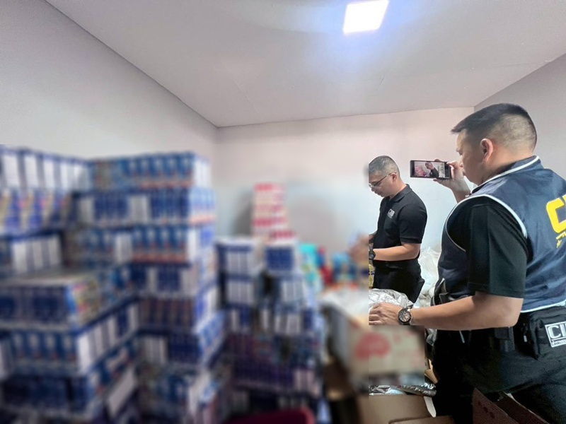 ทลายโรงงานเถื่อน