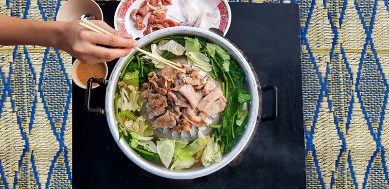 กินหมูกระทะไม่เสี่ยงมะเร็ง