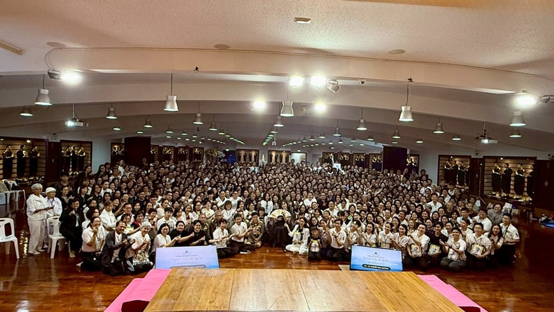 เจ้าคุณพระสินีนาถฯ ร่วมฟังธรรมและสนทนาธรรม