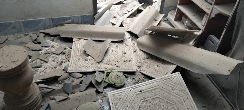 กระสุนปืนใหญ่กัมพูชาตกใส่บ้านประชาชนในสระแก้ว