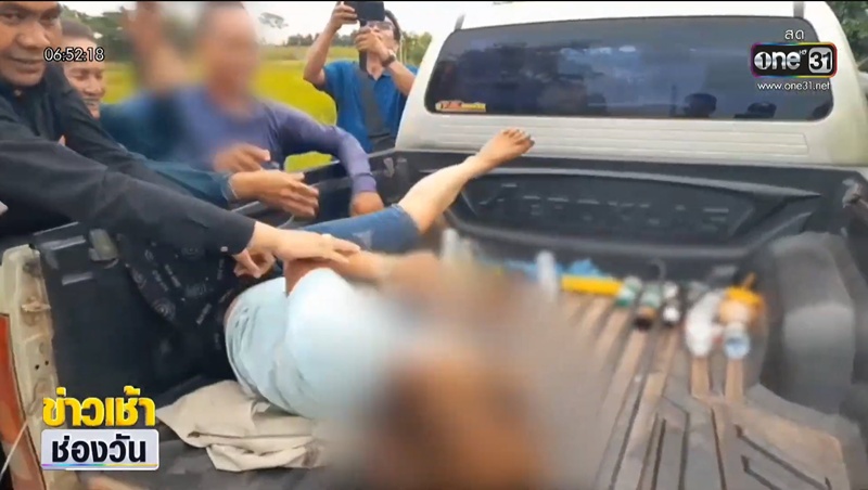 คนขับสิบล้อถึงกับขนหัวลุก
