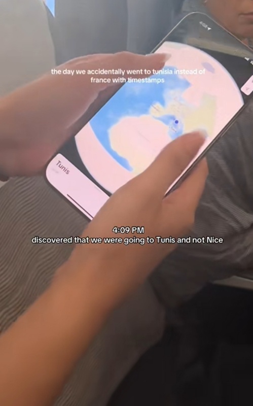 2 สาวนั่งเครื่องบินจะไปเมืองนีซ ไปโผล่ตูนิส