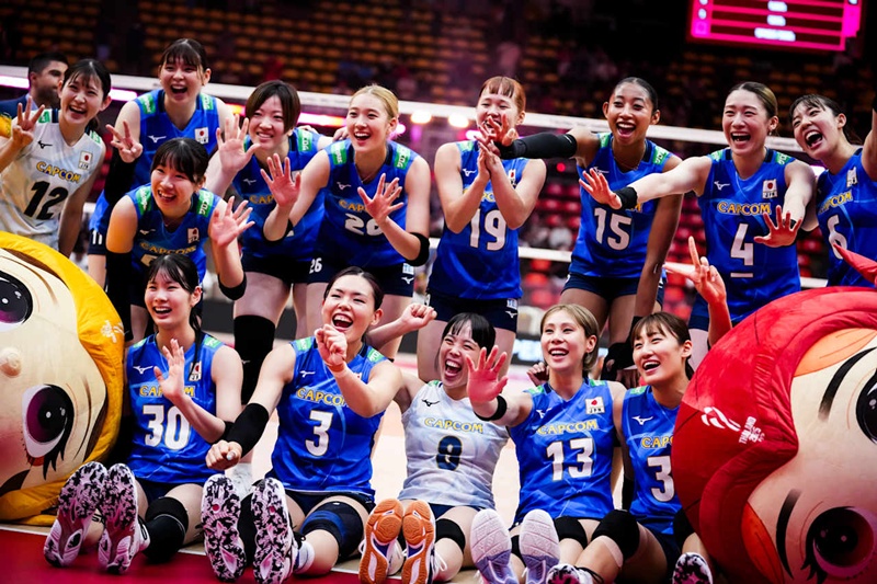 วอลเลย์บอลหญิงไทย เจอญี่ปุ่น 