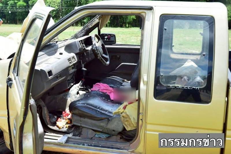 เด็ก 11 ขวบขับกระบะ