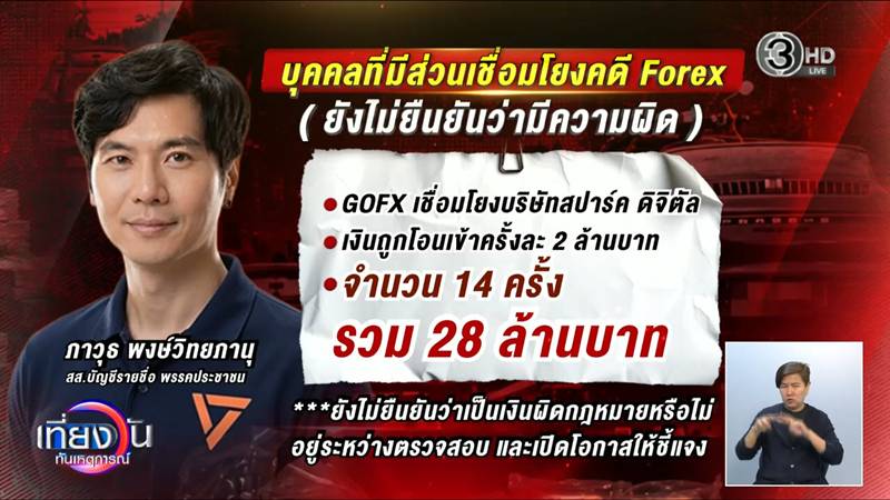 DSI แถลงคดี Forex
