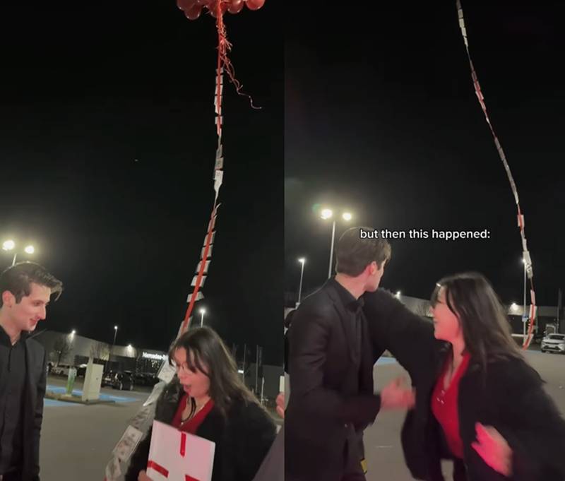 หนุ่มเซอร์ไพรส์แฟน