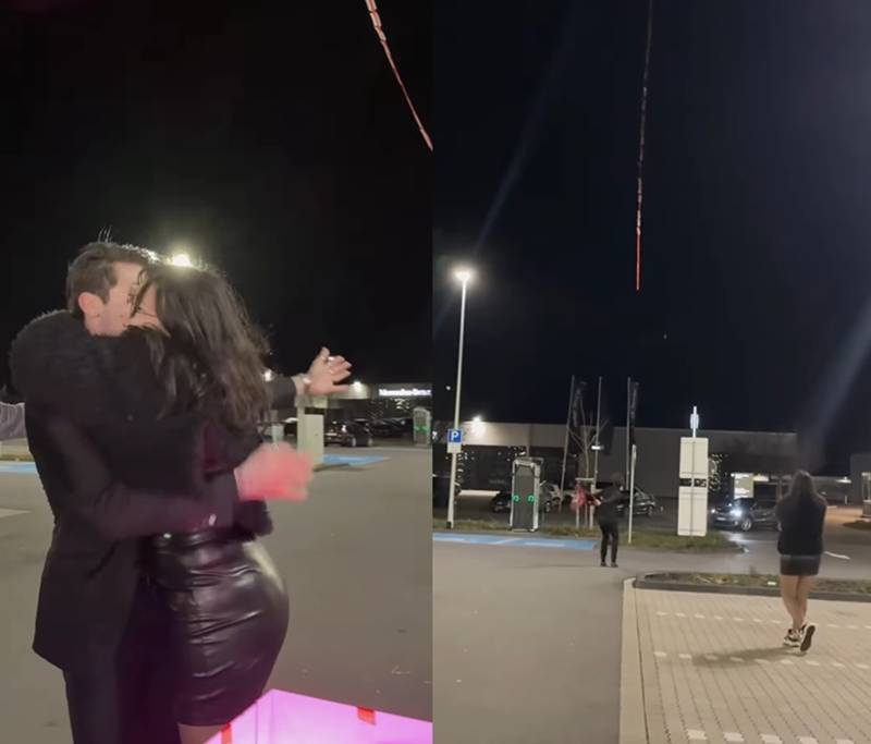 หนุ่มเซอร์ไพรส์แฟน